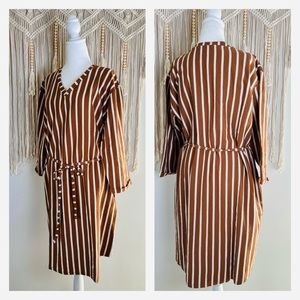 NWT DownEast Adelyn V-Neck Dress